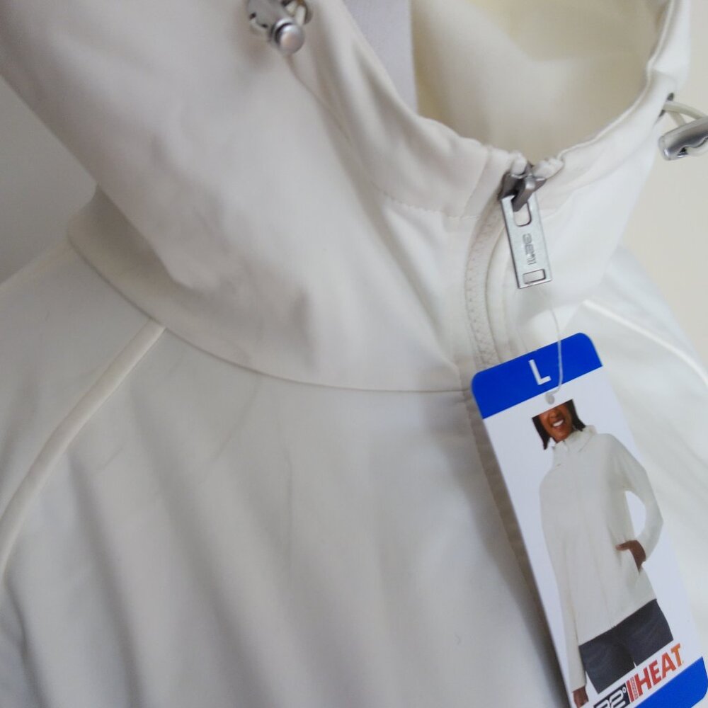 NWT 32 DEGREES HEAT Fleeced Line Hooded Full Zip SoftShell Jacket – Large - Picture 4 of 10
